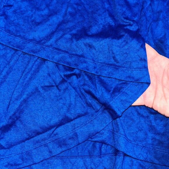 Route 66 | Sleeveless Blouse Layered Front | Blue | Womens | M - Picture 4 of 6